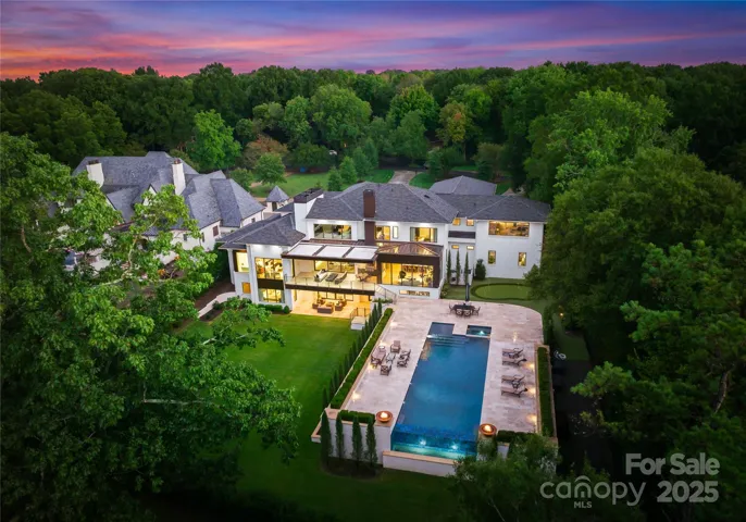 Rear aerial twilight