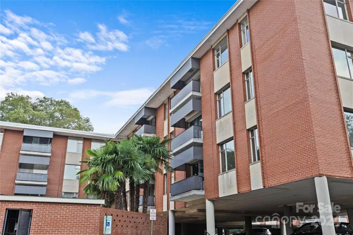 View of this top floor corner unit