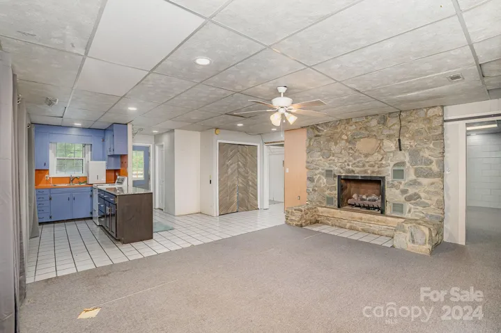 Basement great room