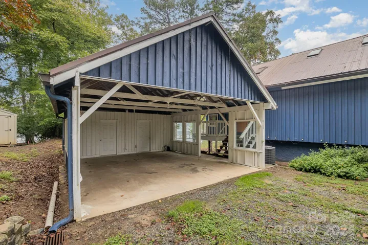 Oversize carport