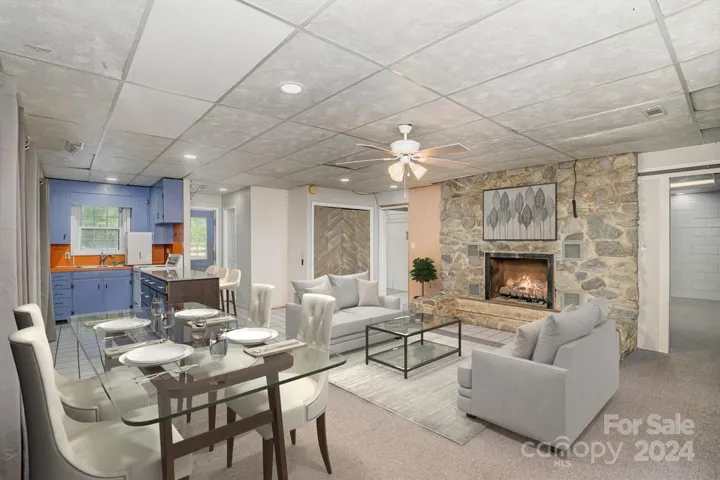 Basement great room