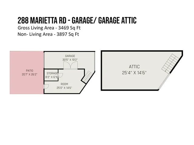 Detached garage