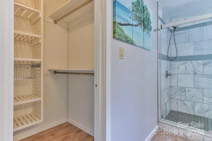 Primary walk in closet