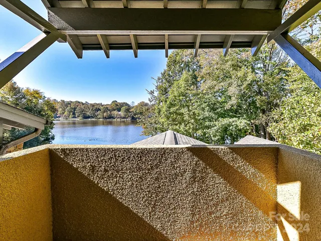 View from upstairs ensuite with covered terrace for relaxing!