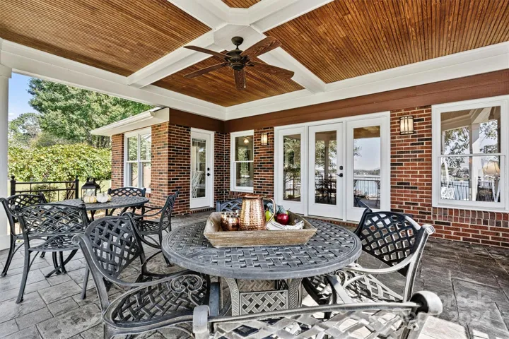 Covered patio