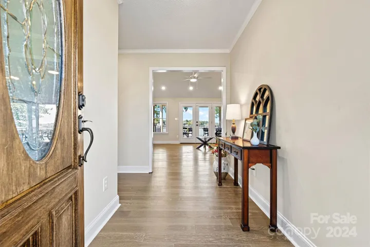 Lake view from front door