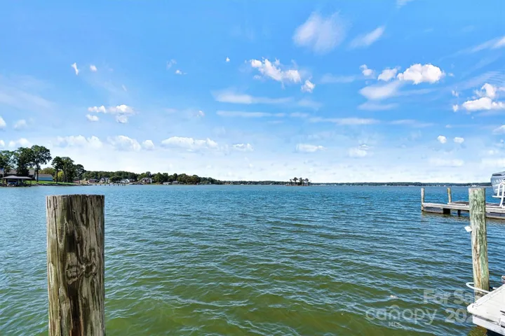 Main channel view from the floating dock w/ boat lift