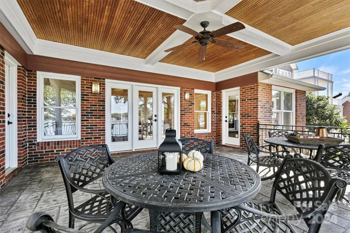 Covered patio