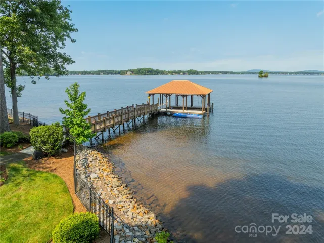 Open water views from the backyard