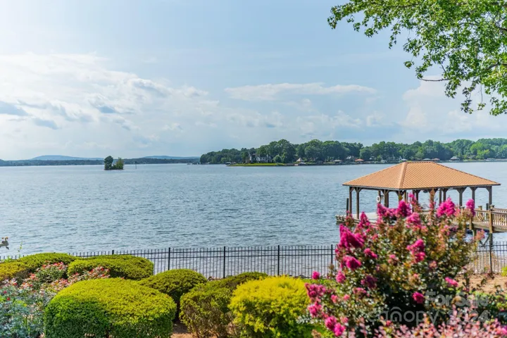 Open water lake view from the home