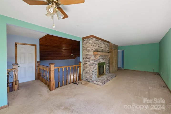 Loft on upper level