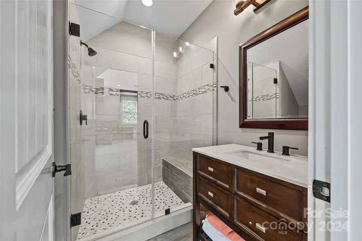 Upstairs bathroom. Bathroom #3.