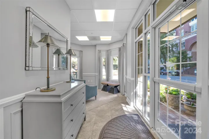 Lobby. Not shown are a package pick up room, community mailboxes and onsite gym.