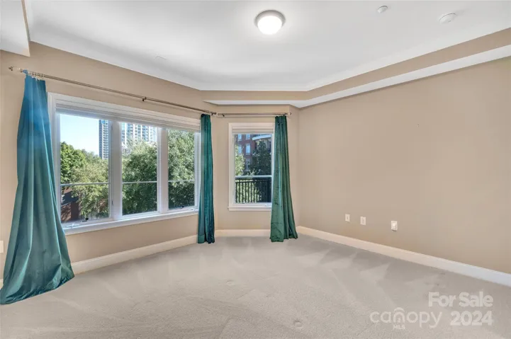 Carpets professionally cleaned in all bedrooms