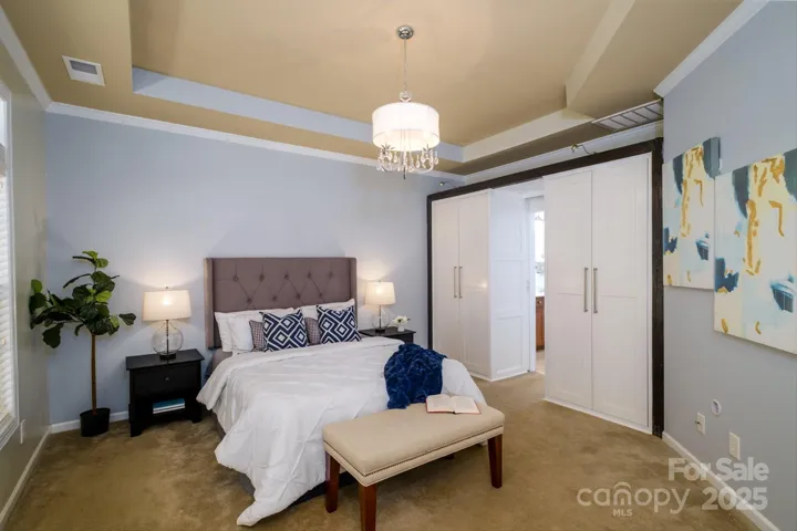 Primary bedroom on the main floor