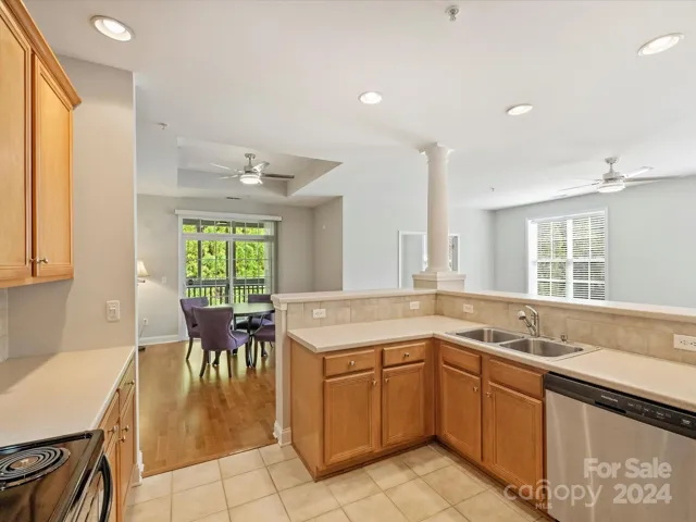 Kitchen Looking to Dining