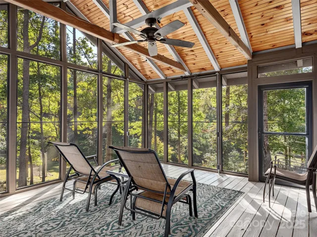 Apartment walk out to screened porch