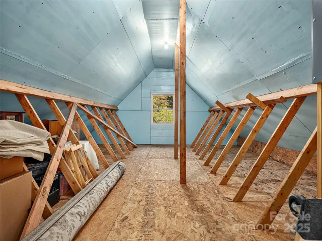 Walk in attic space, enter from Bonus room NHL