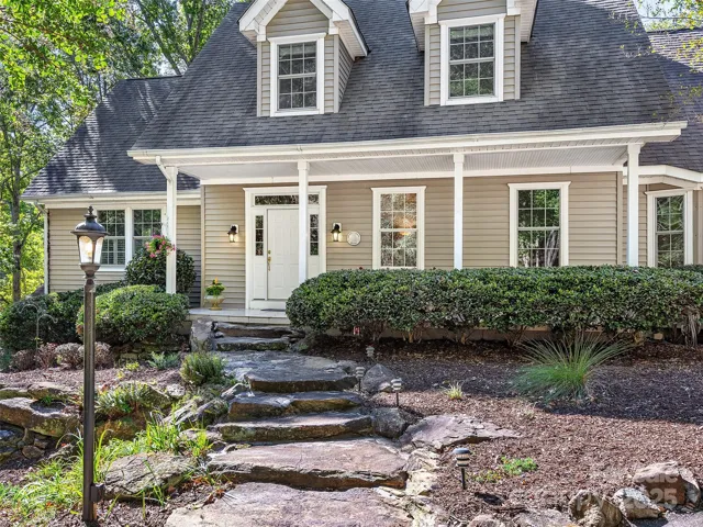 Magnificent slab rocks harvested from property pull the home into the natural landscape.