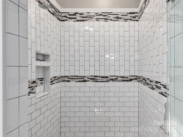 Master Bath shower. Instant hot water available.