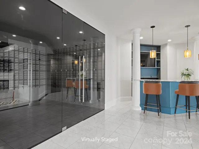 Conditioned Wine Room