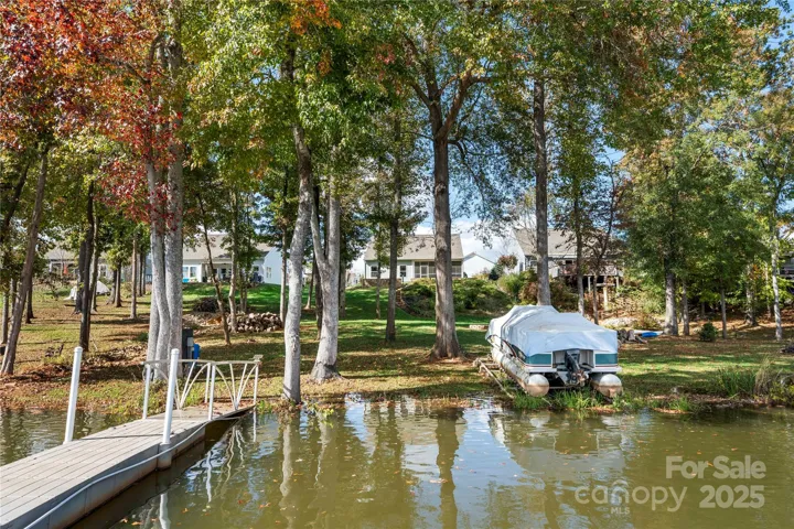 pontoon slide on the shore for easy storage