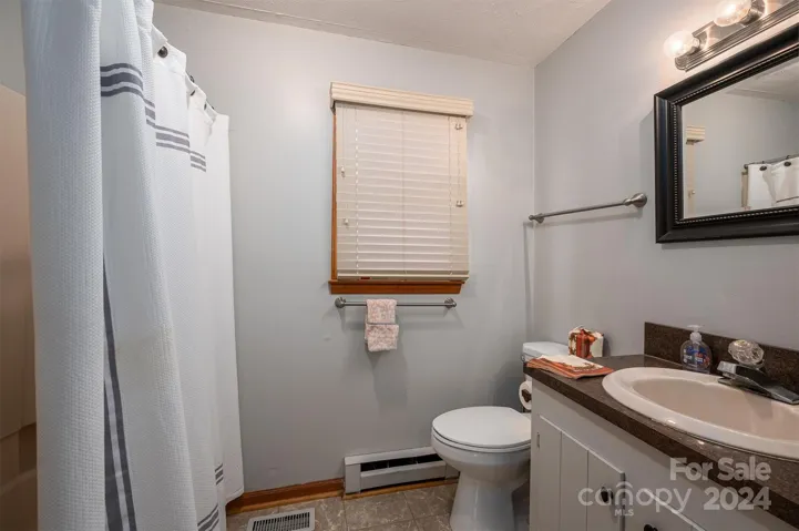 Hall Bath with Tub
