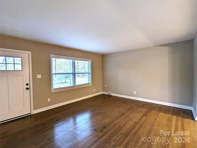Lots of space for furniture and natural light.