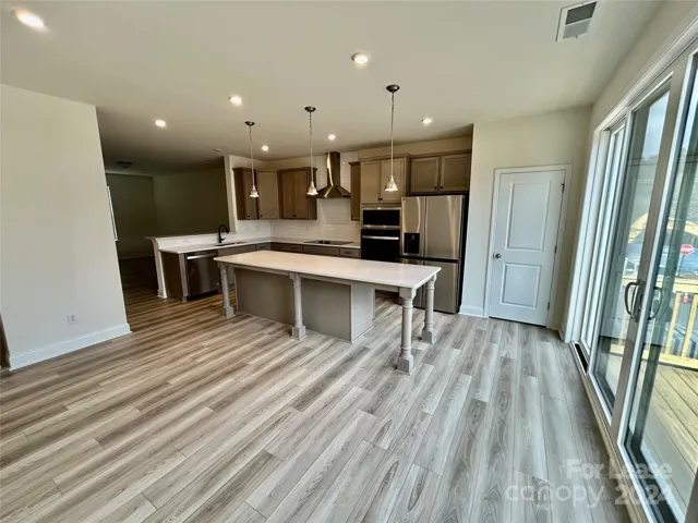Upper Level Kitchen Island