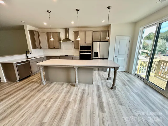 Upper Level Kitchen Island