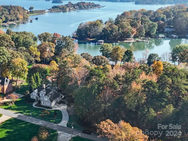 Waterfront lot with year round water, located in a cove that opens to big water.