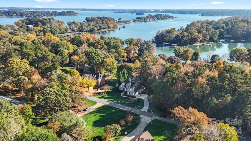 Waterfront lot with year round water, located in a cove that opens to big water.