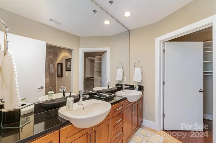 Dual Vanities in Primary Bathroom