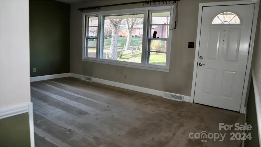 Living Room with picture window