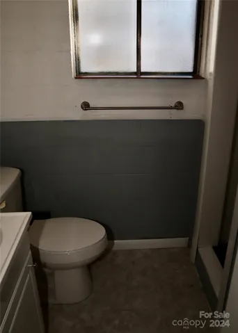 Basement bathroom