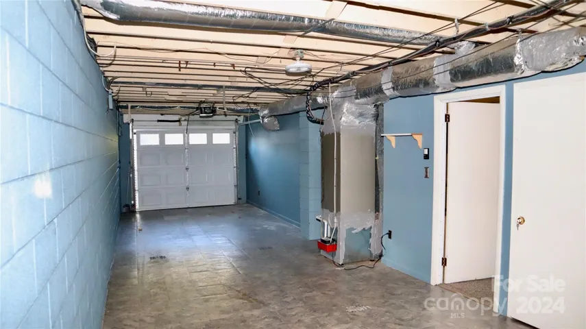 Basement garage