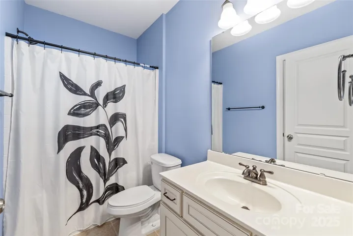 Fifth full bath in basement