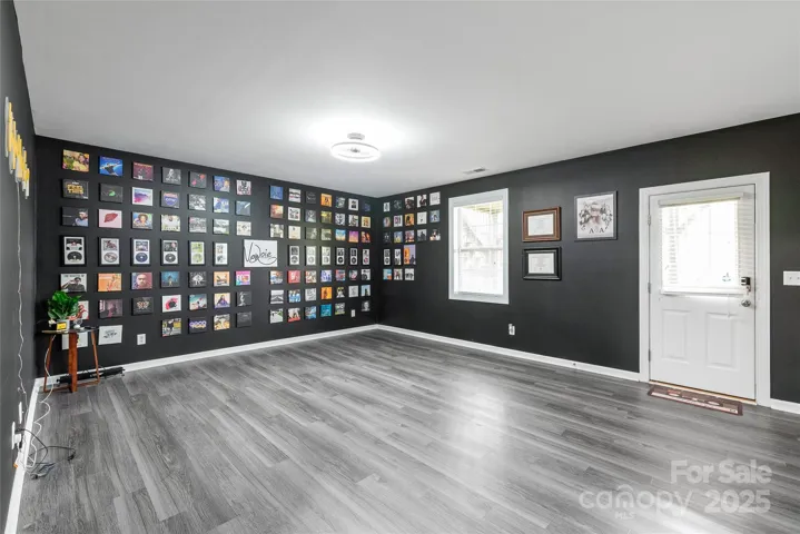 Let's take a look at the Walk Out basement. Pool table, Additional dining space, Card tables....what would you like.