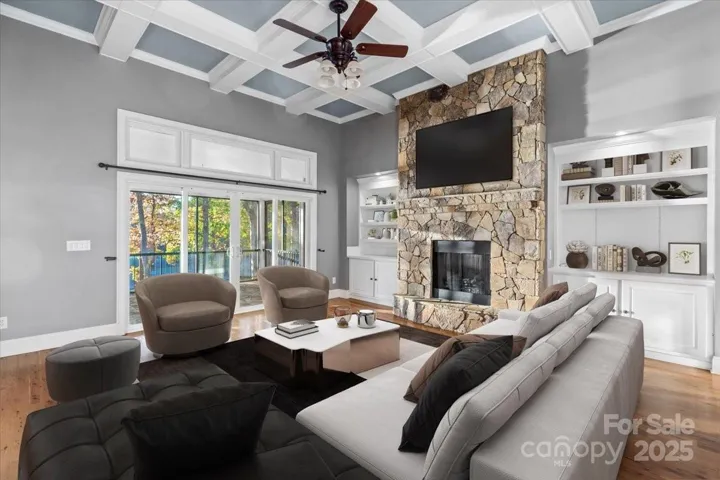 Virtually Staged Living Room