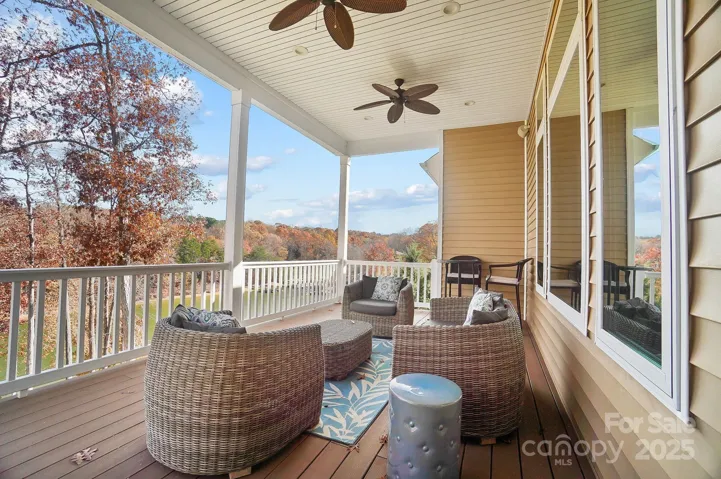 Balcony with Year Round View