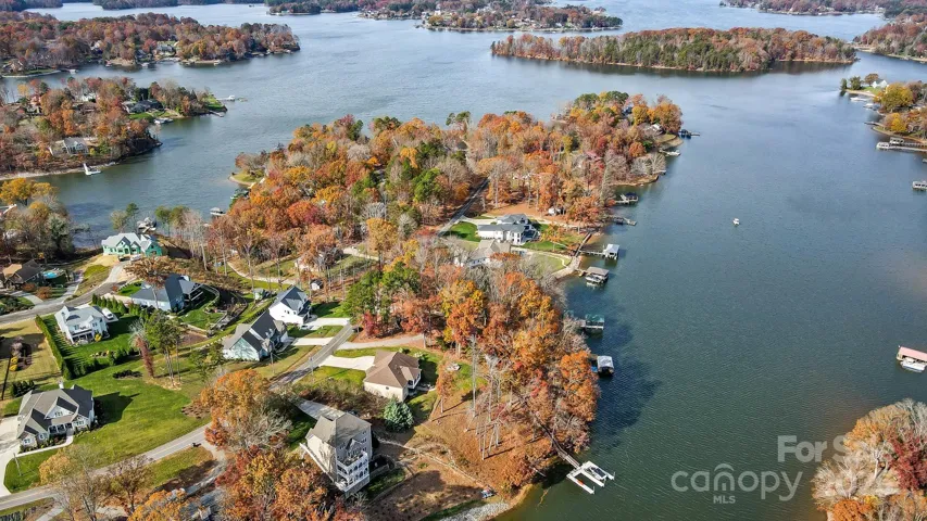 Located in a deep cove on the waters of LKN