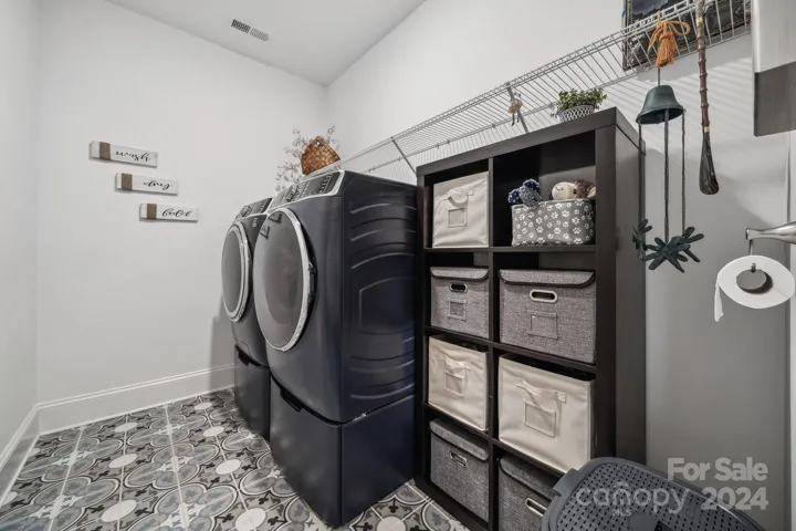 Laundry room located on main level.