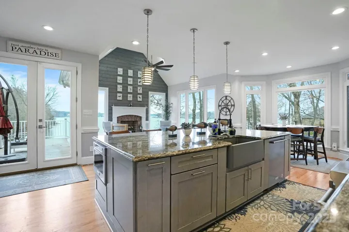 Refreshed interior is bright and open - perfect for entertaining