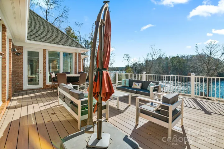 Expansive deck on the main level - soak up the sun and stunning views