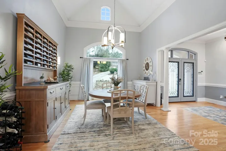 Spacious dining room for more gathering space