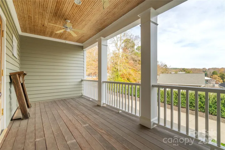 private balcony off of great room