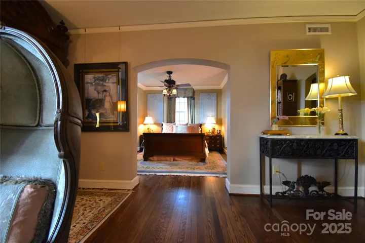 Unit B9 has been beautifully restored and now utilized as the primary suite. Additional bedroom offers the perfect dressing room with ensuite bath.