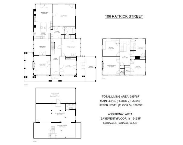 Floorplan - Not including finished attic with pull down.