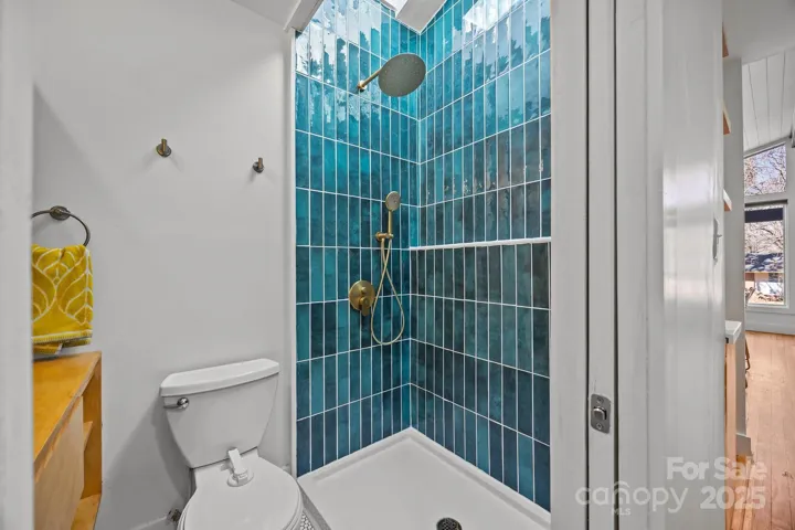 Bath 2 features a skylight