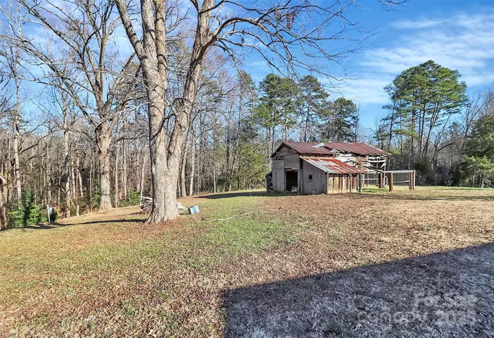 Barn on property